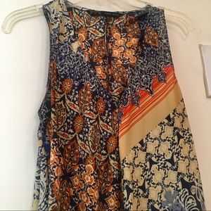 Zara printed dress